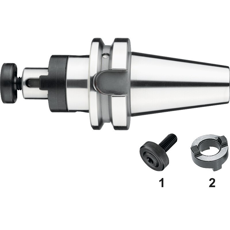 DIN 6358 PORTAFRESA COMBINADO PARA FRESAS CON RANURA LONGITUDINAL Y TRANSVERSAL. ISO 7388-2 MAS-BT BT40 22MM L55