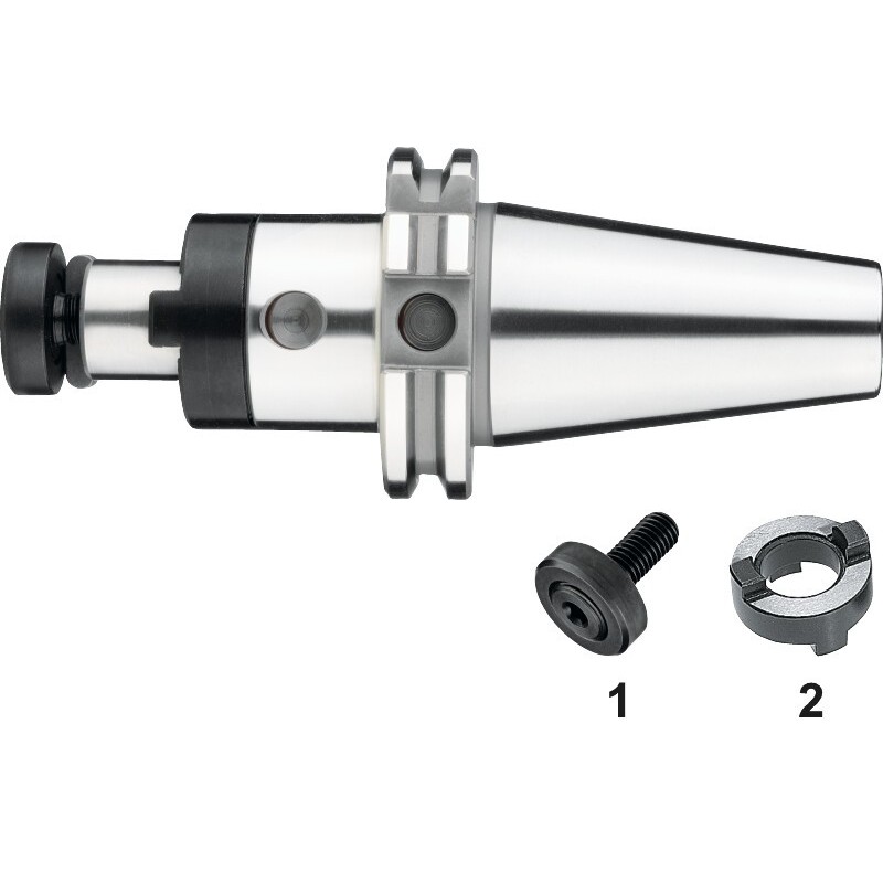 DIN 6358 PORTAFRESA COMBINADO PARA FRESAS CON RANURA LONGITUDINAL Y TRANSVERSAL. ISO 7388-1 DIN 69871 SK40 40MM L160
