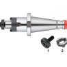 DIN 6358 PORTAFRESA COMBINADO PARA FRESAS CON RANURA LONGITUDINAL Y TRANSVERSAL. DIN 2080 SK40 40MM L52