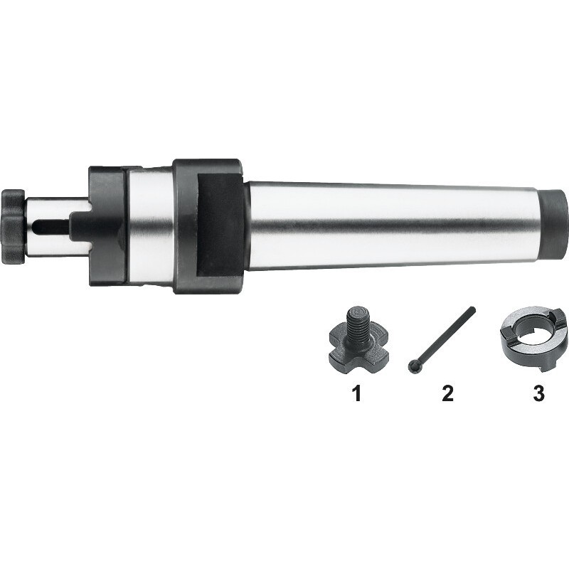 DIN 6358 PORTAFRESA COMBINADO PARA FRESAS CON RANURA LONGITUDINAL Y TRANSVERSAL. CM SEGUN DIN 228-A CM3 16MM