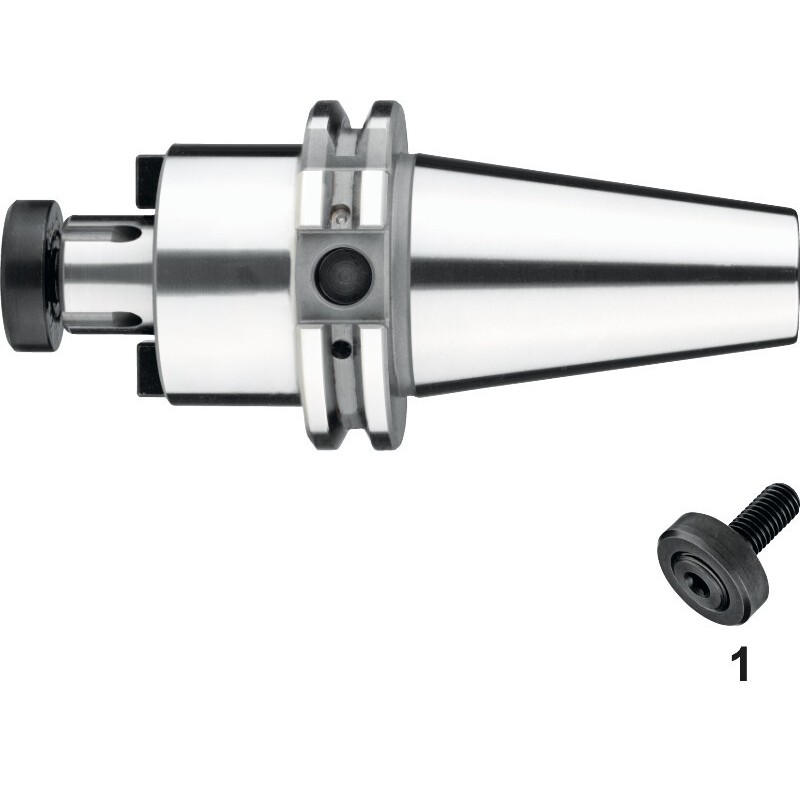 DIN 6357 PORTAFRESA PARA FRESAS CON CHAVETAS FRONTALES. ISO 7388-1 DIN 69871 SK50 27MM L100