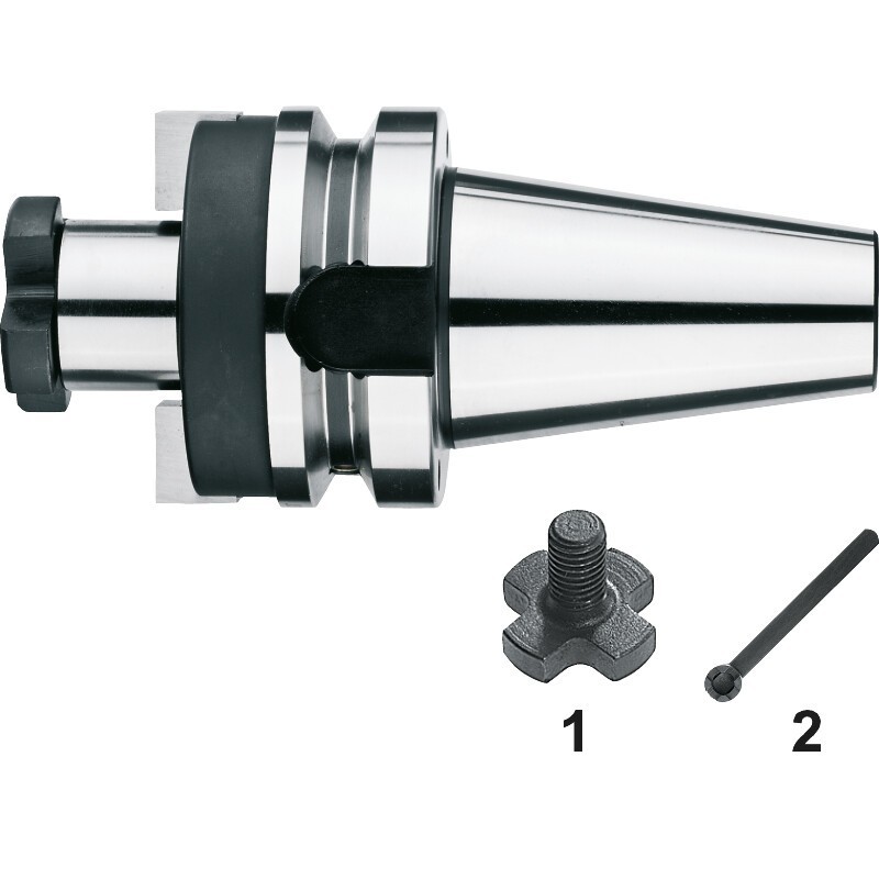 TORAX DIN 6357 PORTAFRESA PARA FRESAS CON CHAVETAS FRONTALES. ISO 7388-2 MAS-BT BT50 27MM L40