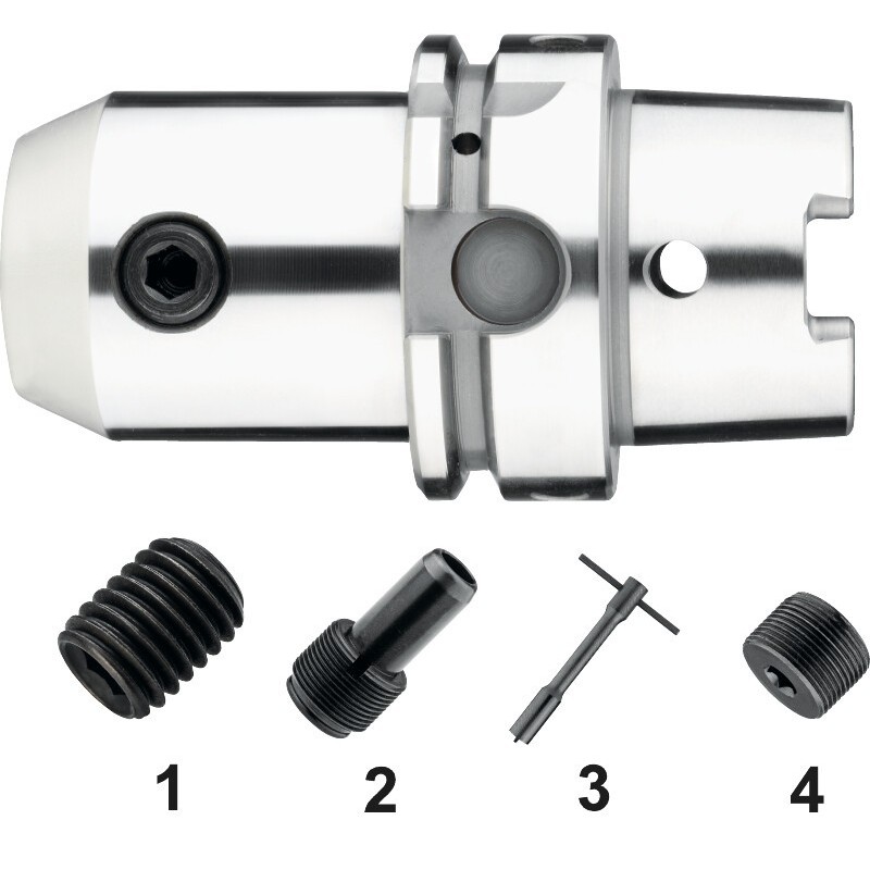 DIN 6359 PORTAHERRAMIENTAS WELDON ISO 12164 DIN 69893 HSK63A 6MM L160