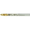 BROCA ECO PRO HSS DIN 338 STEP-POINT CON PUNTA TIN CON 3 CHAFLANES 9.0 MM