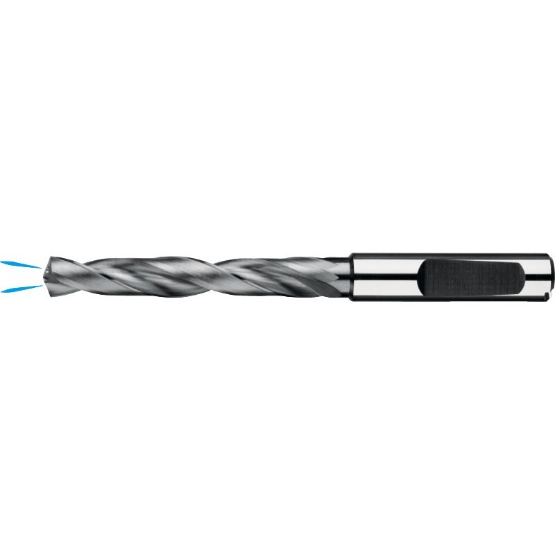 BROCA UNI MD DIN 6537-L 5XD CON CANAL REFRIG TIALN WHISTLE NOTCH DIN 6535-HE 3.8 MM