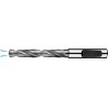BROCA UNI MD DIN 6537-L 5XD CON CANAL REFRIG TIALN WHISTLE NOTCH DIN 6535-HE 3.8 MM
