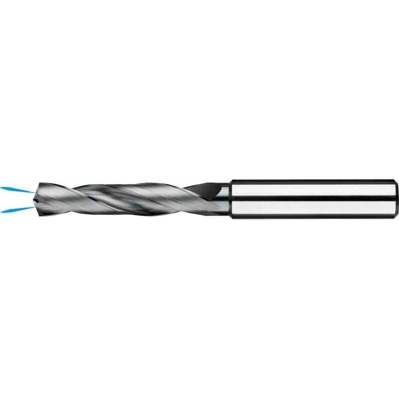 BROCA UNI MD DIN 6537-K 3XD CON CANAL REFRIG TIALN MANGO CILINDRICO DIN 6535-HA 3.3 MM