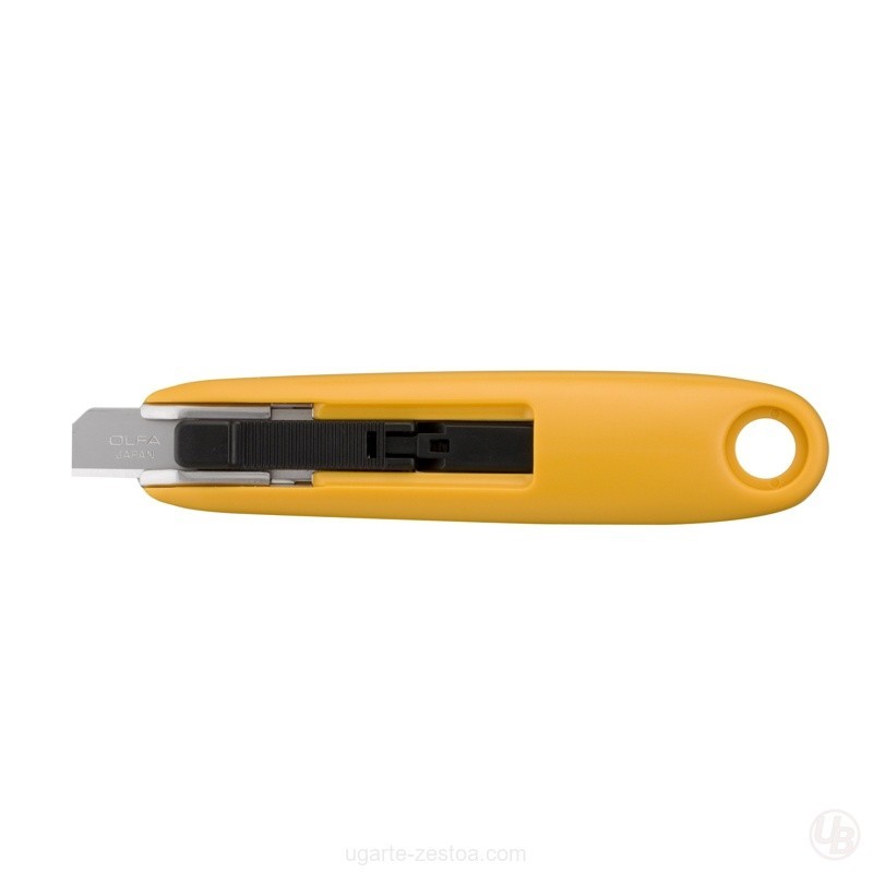 CUTER DE SEGURIDAD CON CUCHILLA TRAPEZOIDAL DE 12.5 MM