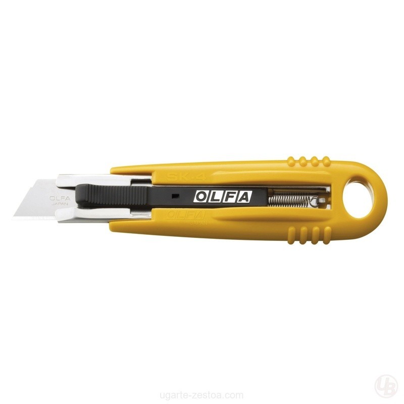 CUTER DE SEGURIDAD CON CUCHILLA TRAPEZOIDAL DE 17.5 MM