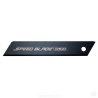 PACK DE 5 CUCHILLAS TROCEABLES SPEED BLADE 18 MM NEGRAS