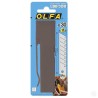 PACK DE 30 CUCHILLAS TROCEABLES NEGRAS EXCEL BLACK DE 18 MM EN CAJA DE PLASTICO CON CLIP
