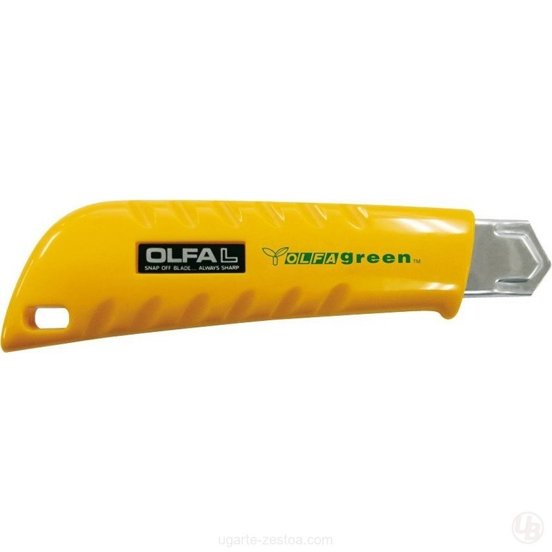 CUTER PLASTICO RECICLADO CON CUCHILLA DE 18 MM