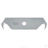 PACK DE 5 CUCHILLAS-GANCHO 64X17.5X0.4 MM PLATEADAS