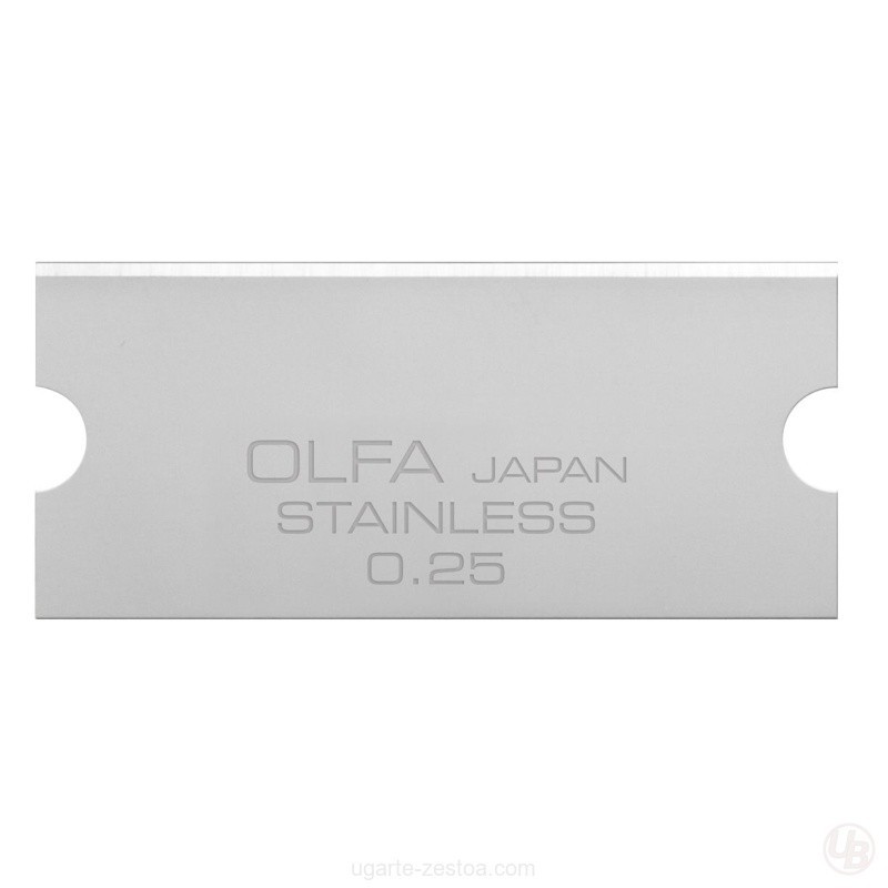 PACK DE 6 CUCHILLAS PARA GSR-2 40X18 MM