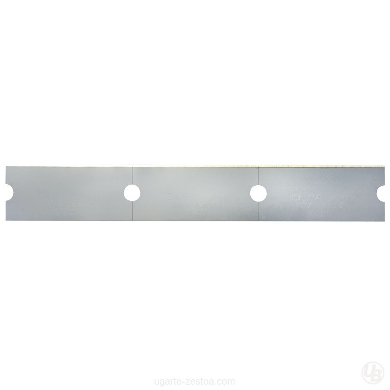 PACK DE 30 CUCHILLAS DE ACERO INOXIDABLE PARA RASCADOR GSR