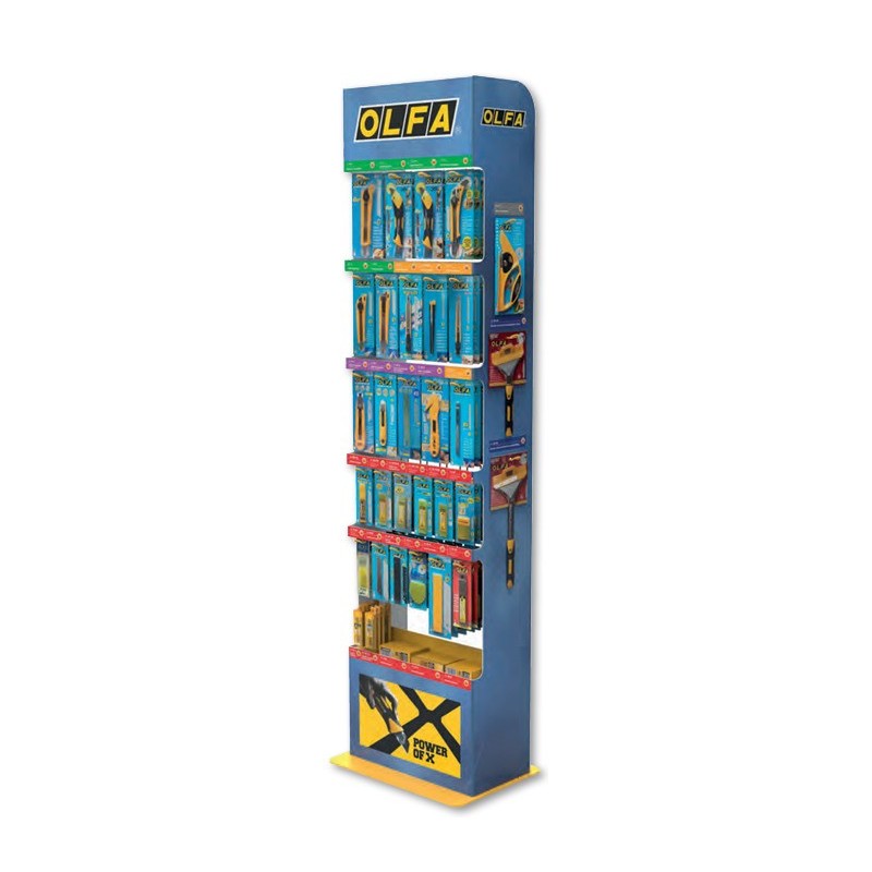 EXPOSITOR EXTRAGRANDE DE CUTTERS DR-X OLFA