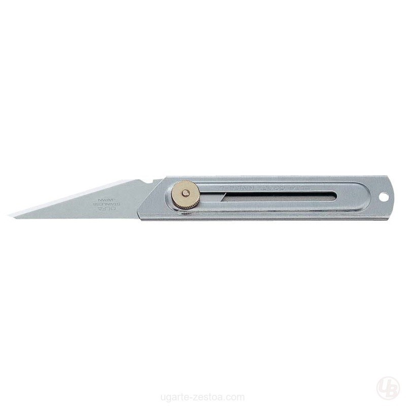 CUTER PARA ARTESANOS CON CUCHILLA DE ACERO INOXIDABLE