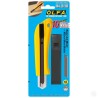 CUTER DE BLOQUEO AUTOMATICO BN-AL Y 10 CUCHILLAS EXCEL BLACK DE 18 MM