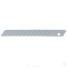 PACK DE 10 CUCHILLAS TROCEABLES 9 MM PLATEADAS