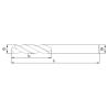 BROCA ECO HSS DIN 1897 LAMINADA 2.0 MM