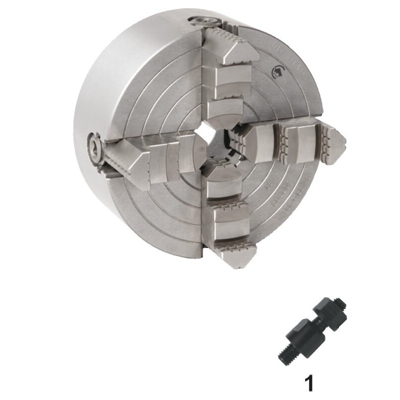 BISON ISO 702-3 DIN 55027 PLATO DE 4 GARRAS INDEPENDIENTES. FUNDICION TIPO 4334 C8 500 MM