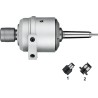 APARATO ROSCADOR. CON DISPOSITIVO DE INVERSION CON COMPENSACION DE PRESION Y DE TRACCION PARA CASQUILLOS DE ROSCADO. DIN