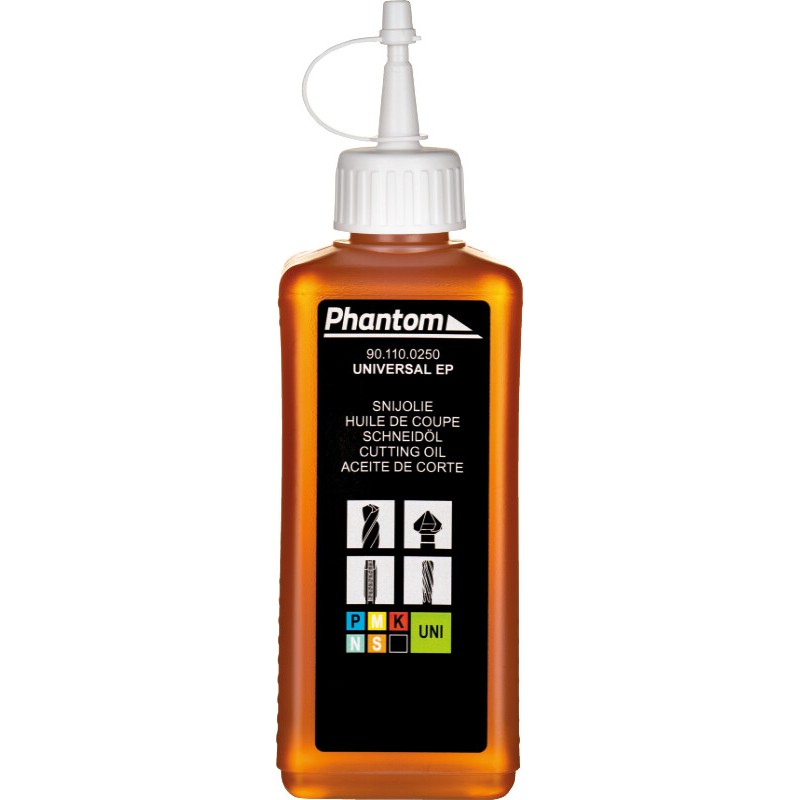 ACEITE DE CORTE UNIVERSAL EP ALTA PRESION. SIN CLORO. BASE DE ACEITE MINERAL CAJA CON 10 BOTES UD. EMBALAJE 10
