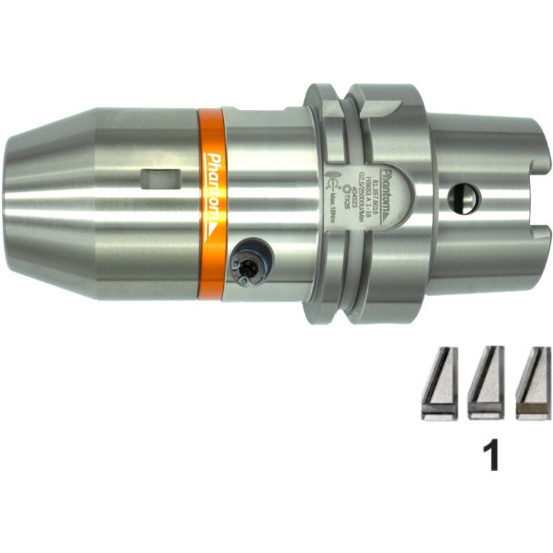 PORTABROCA DE PRECISION SUPER ALTA. TYPE XPS. ISO 12164 DIN 69893 HSK63A 1-16MM