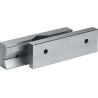 BISON JUEGO DE GARRAS CON RANURADO PARA MORDAZA MECANICA TIPO 6512.6530. 6537 100 MM