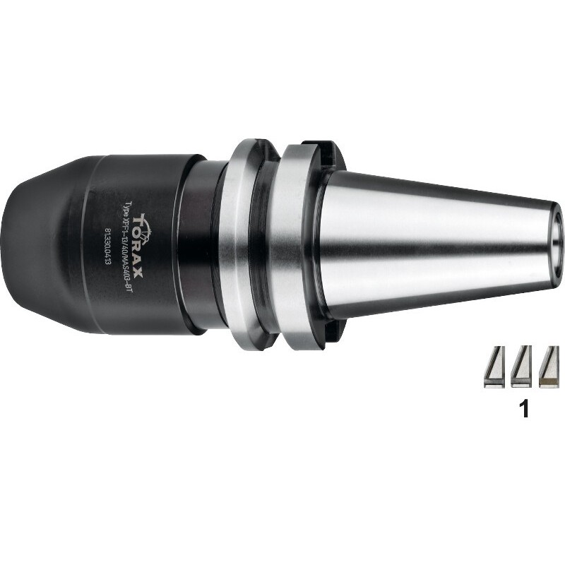 PORTABROCA DE PRECISION SUPER ALTA. TIPO XPF. SE SUMINISTRA CON LLAVE DE APRIETE. ISO 7388-2 MAS-BT BT40 1-13MM