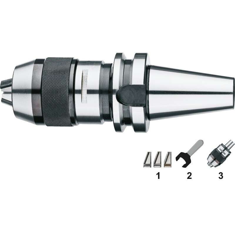 PORTABROCA DE PRECISION CIERRE AUTOMATICO. TIPO XP. ISO 7388-2 MAS-BT BT50 1-13MM