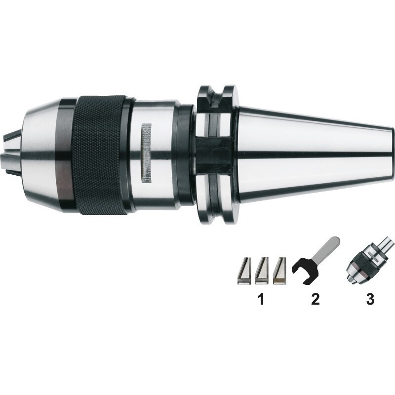 PORTABROCA DE PRECISION CIERRE AUTOMATICO. TIPO XP. ISO 7388-1 DIN 69871 SK50 1-13MM