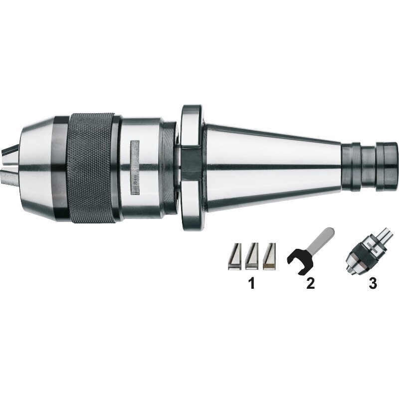 PORTABROCA DE PRECISION CIERRE AUTOMATICO. TIPO XP. DIN 2080 SK50 1-13MM