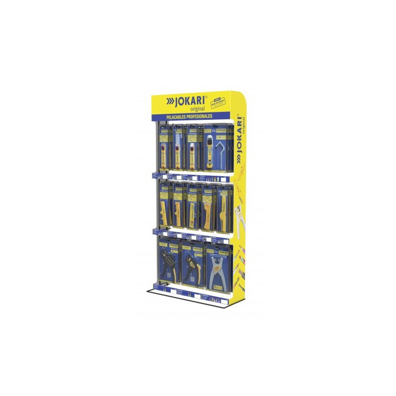 EXPOSITOR PARA LINEA O SOBREMESA GAMA BASICA 12 POSICIONES EXJOGB12PD JOKARI