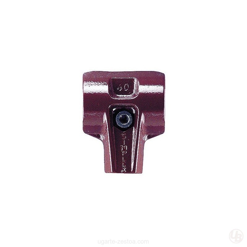CUERPO DE ACERO FUNDIDO PARA MAZA SIMPLEX 100 MM