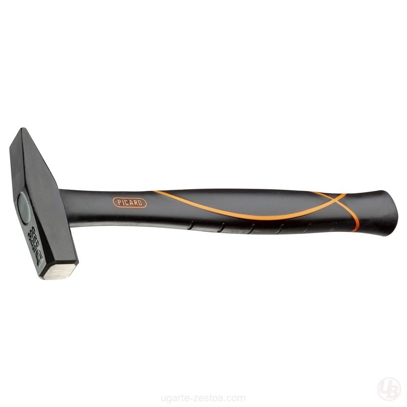 MARTILLO DE CERRAJERO DIN 1041 CON MANGO DE FIBRA DE VIDRIO 500 G