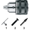 PORTABROCA. CON LLAVE 1.5-13MM 1/2-20 UNF