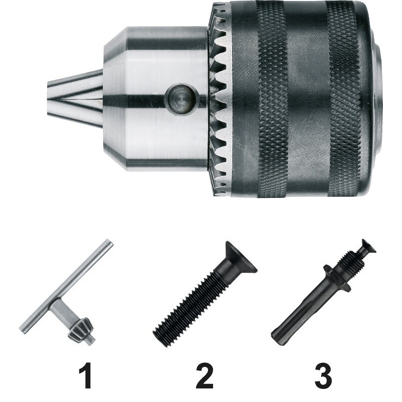 PORTABROCA. CON LLAVE 1.5-13MM 3/8-24 UNF