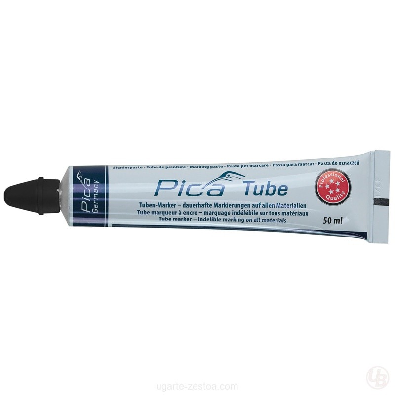 MARCADOR DE TUBO DE 50 ML PICA CLASSIC 575 NEGRO
