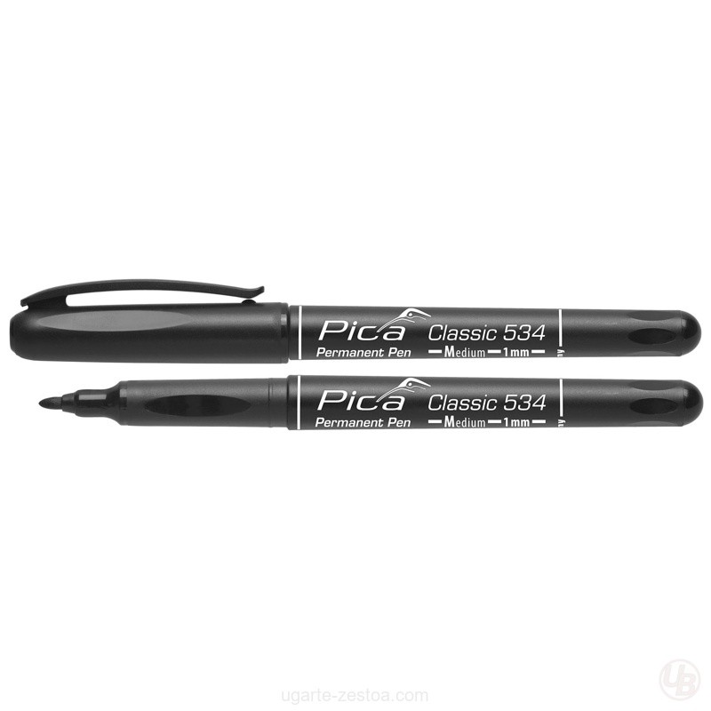 MARCADOR PERMANENTE CLASSIC BALA MEDIO NEGRO