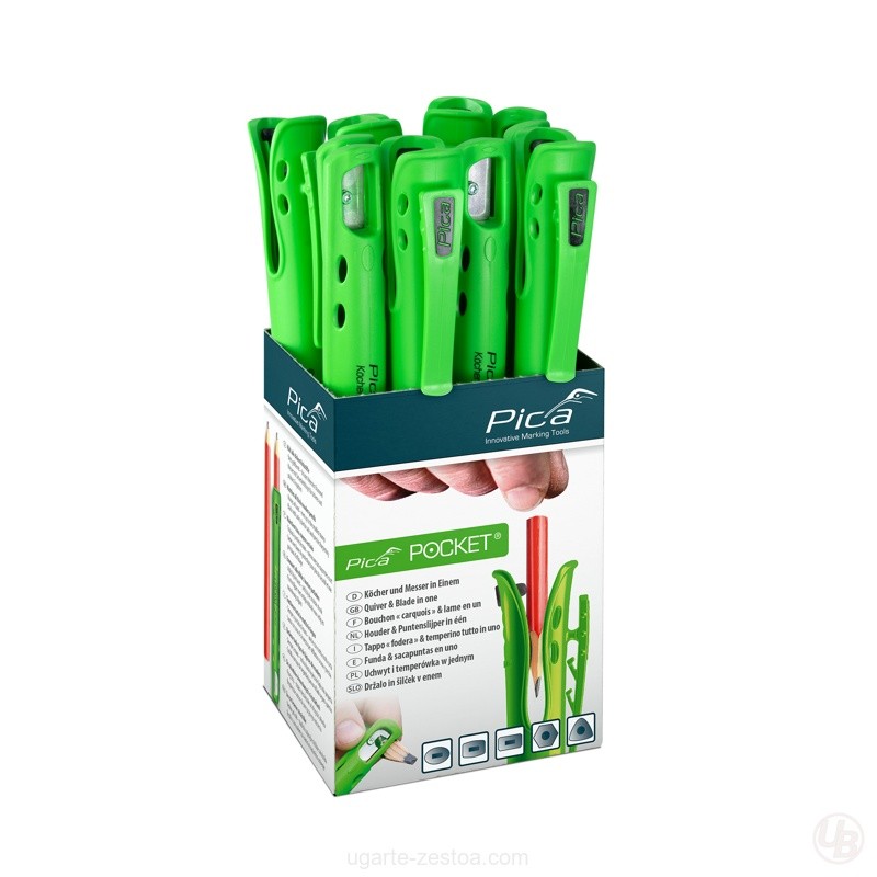 FUNDA POCKET EN CAJA EXPOSITORA