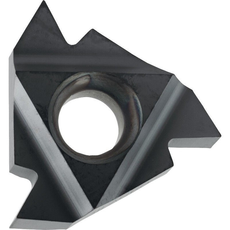 PLAQUITA PARA ROSCAR ER CARBURO 55B:. PERFIL PARCIAL. EXTERIOR 16ER AG55 UI20 HC-P25/M20/K20