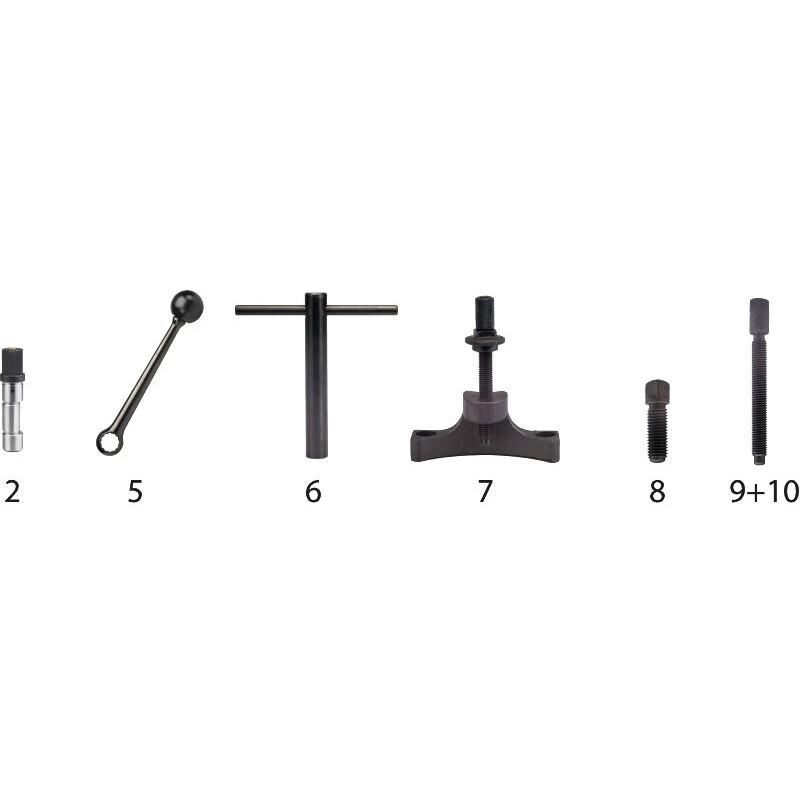 COMPONENTES FUNDAMENTALES Y ACCESORIOS LLAVE TENSORA CUADRADA. D1