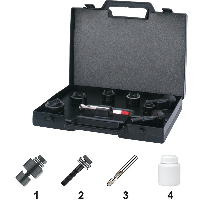 JEUGO DE SACABOCADOS PARA USO MANUAL E HIDRAULICO. 67.110 PG9-PG21
