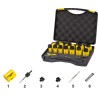 JUEGO DE CORONAS PERFORADORAS ECO PRO HSS-CO 8% BI-METAL 61.090. CON HUSILLO DE CAMBIO RAPIDO Y ADAPTADORES 16. 19. 22.