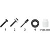 COMPONENTES FUNDAMENTALES Y ACCESORIOS PARA SACABOCADO CASQUILLO DE DISTANCIA PARA HERRAMIENTAS DE REMACHAR NR. 2 16 MM