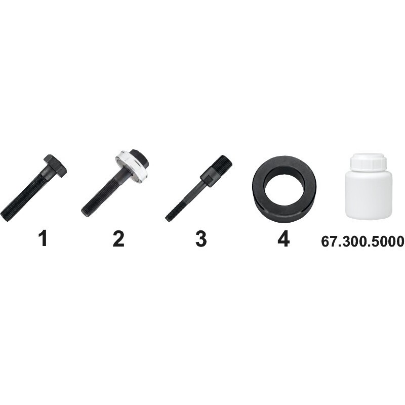 COMPONENTES FUNDAMENTALES Y ACCESORIOS PARA SACABOCADO EJE DE MANDO 19 X 11.1 PARA USO MANUAL E HIDRAULICO