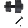 SACABOCADO SANITARIO. CON TORNILLO. PARA USO MANUAL 28.3 MM