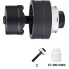 SACABOCADO PARA USO MANUAL E HIDRAULICO. CON TORNILLO Y RODAMIENTO DE BOLAS 20.4 MM