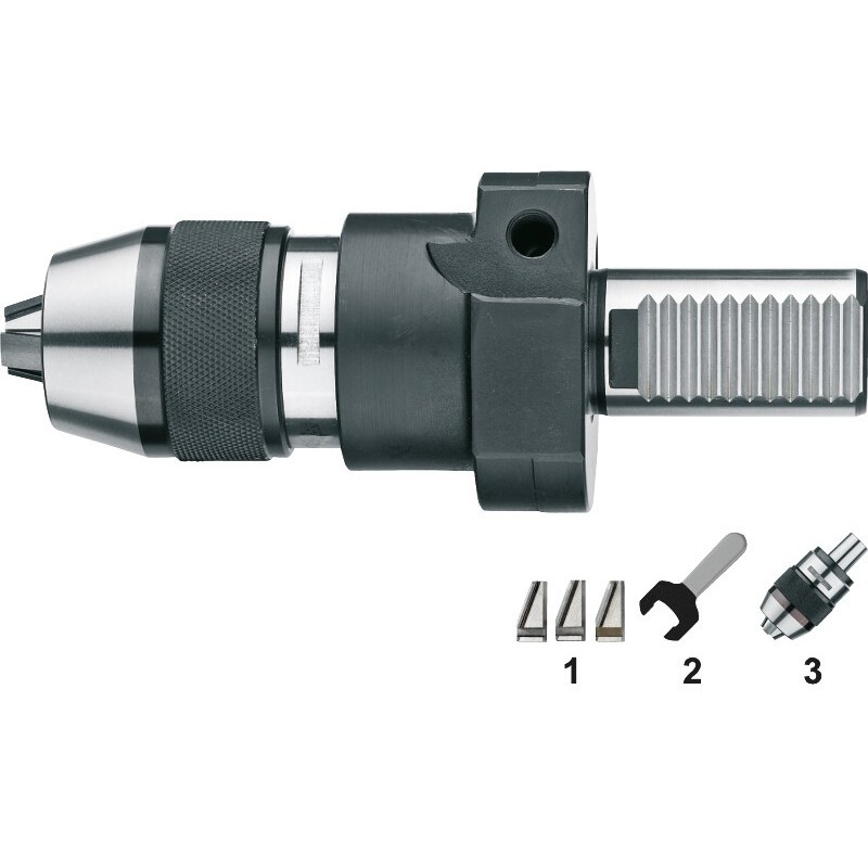 PORTABROCA DE PRECISION CIERRE AUTOMATICO. TIPO XP. DIN 69880 VDI40 1-13MM